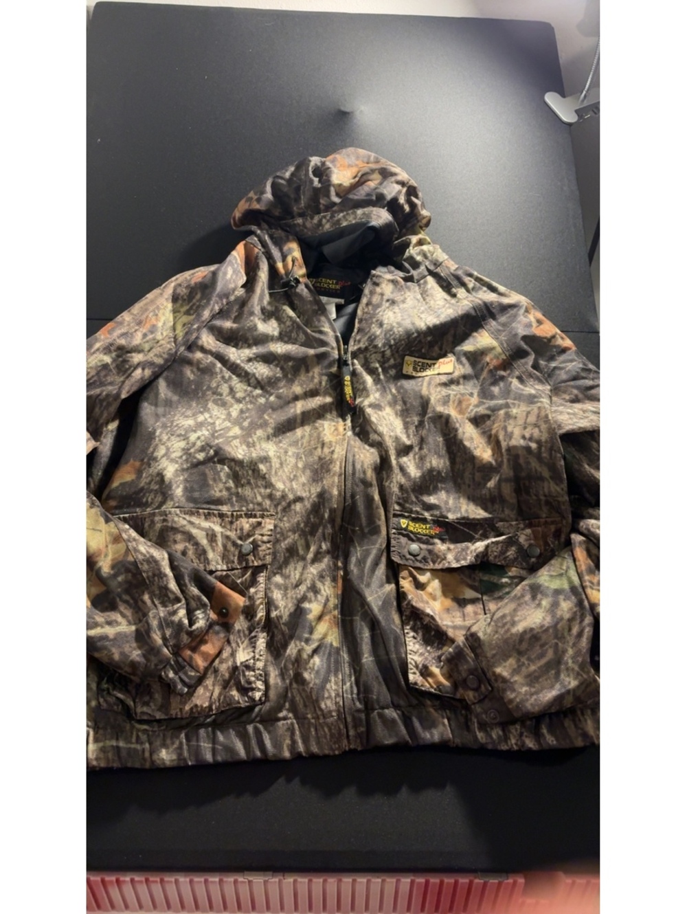 ScentBlocker Plus Frontier Mossy Oak Camo Hunting Jacket - Men's 2XL